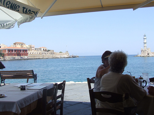 Restaurants at Chania - Photo Attribution: Britrob Restaurants at Chania